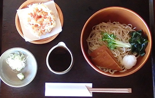 桜えびぶっかけそば